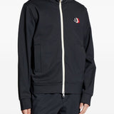 Giacca con zip in blu Moncler - uomo 