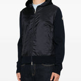 Giubbino con cappuccio in blu Moncler - uomo 