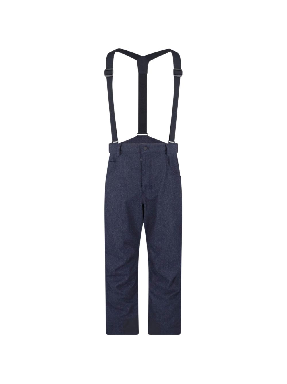 Salopette da sci in denim blu 
