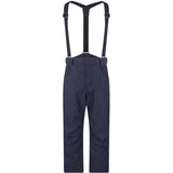 Salopette da sci in denim blu 