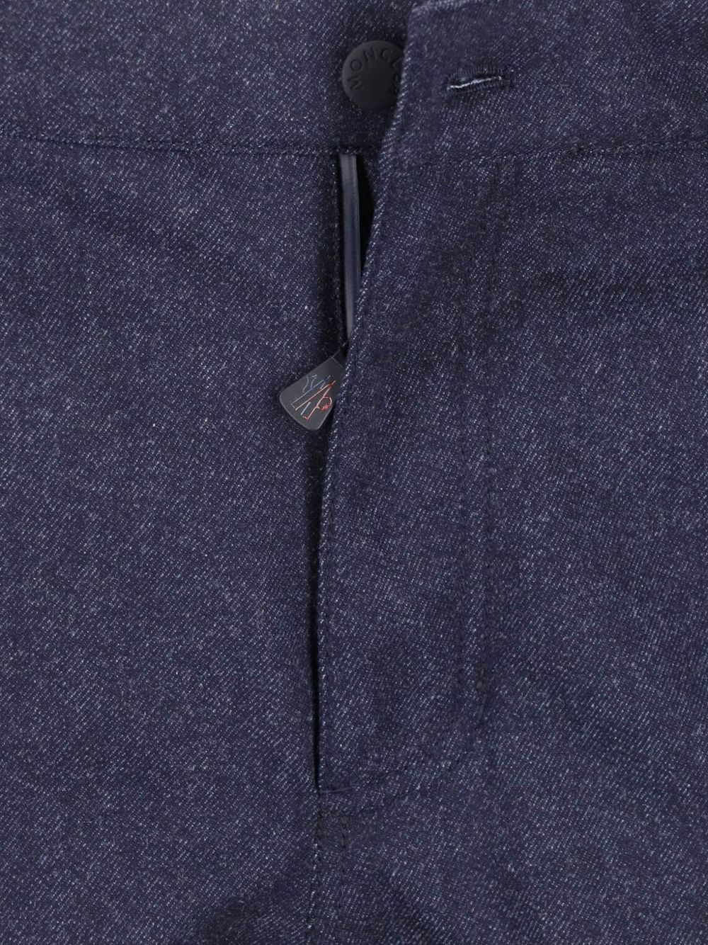 Salopette da sci in denim blu 