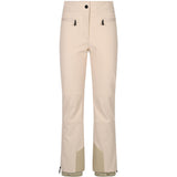 Pantaloni da sci in avorio 
