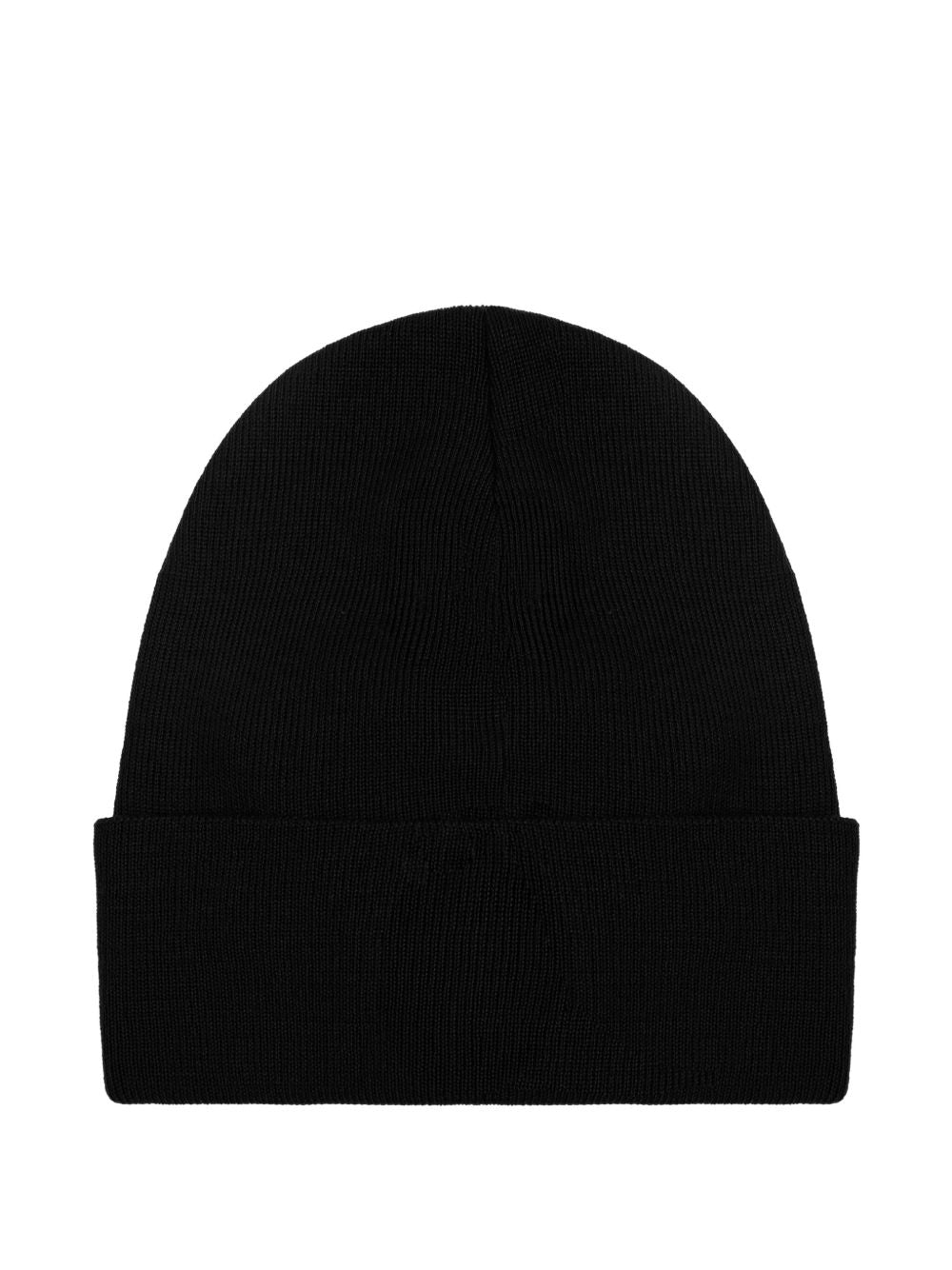 Berretto con logo in nero 