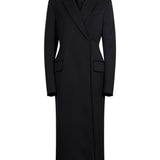 Cappotto Hourglass in nero 