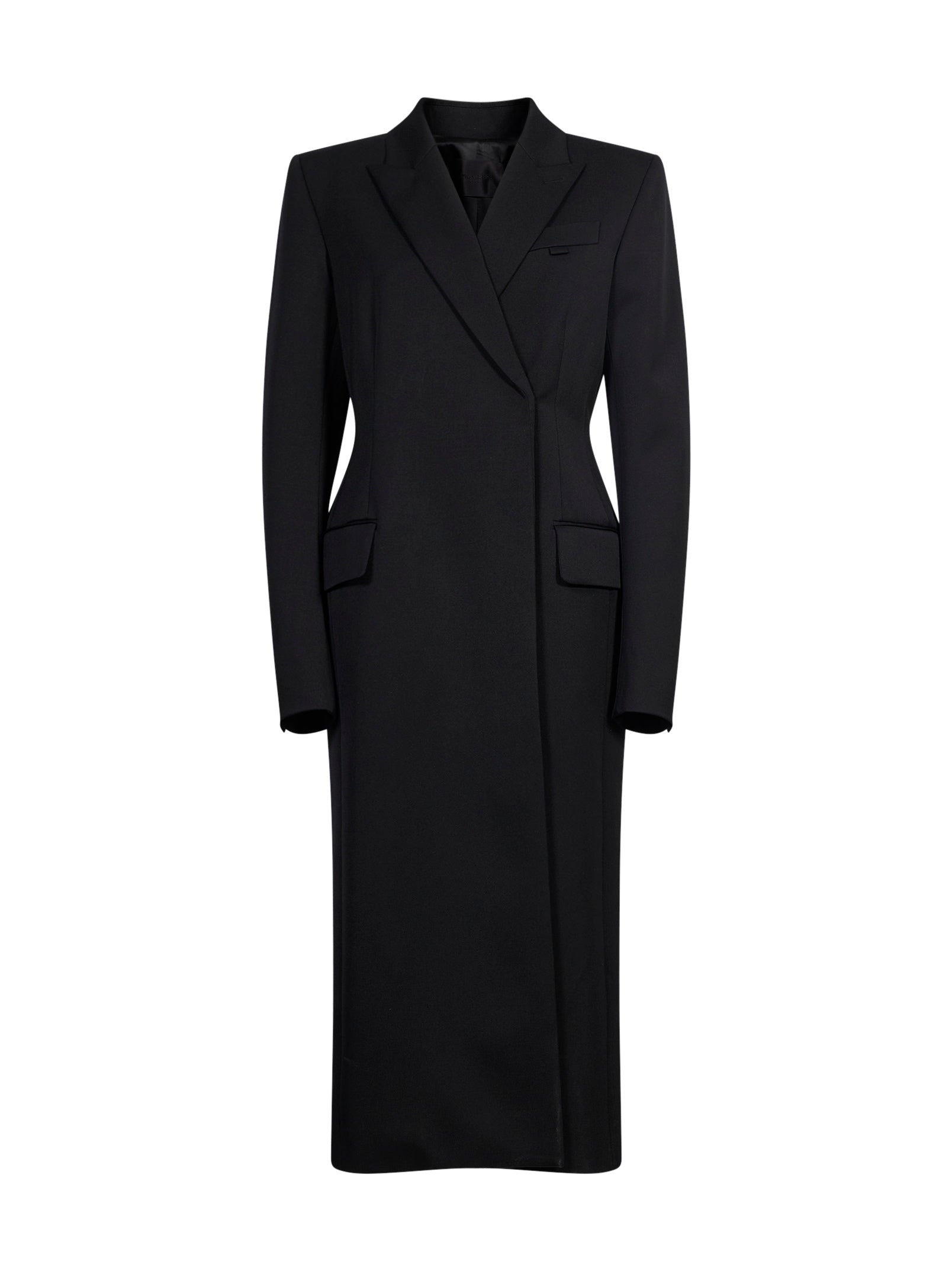 Cappotto Hourglass in nero 