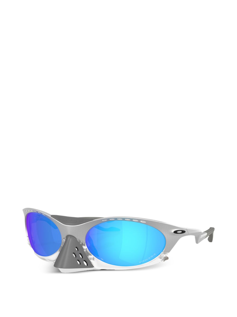 Occhiali da sole Plantaris con inserto paranaso in blu e grigio 