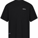 T-shirt Archigeography Arrow Skate in nero 