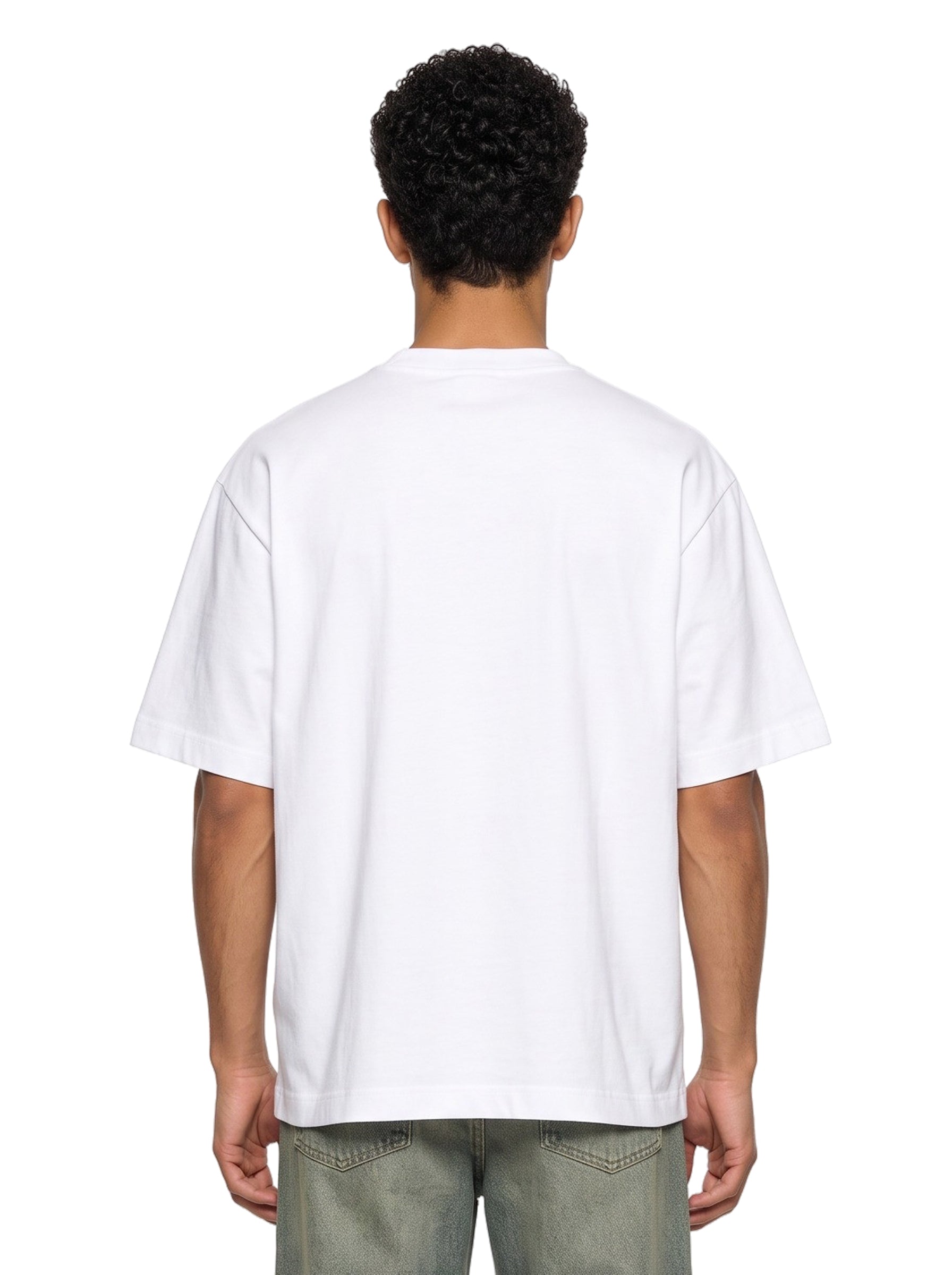 T-shirt Industrial Arrow Skate in bianco 