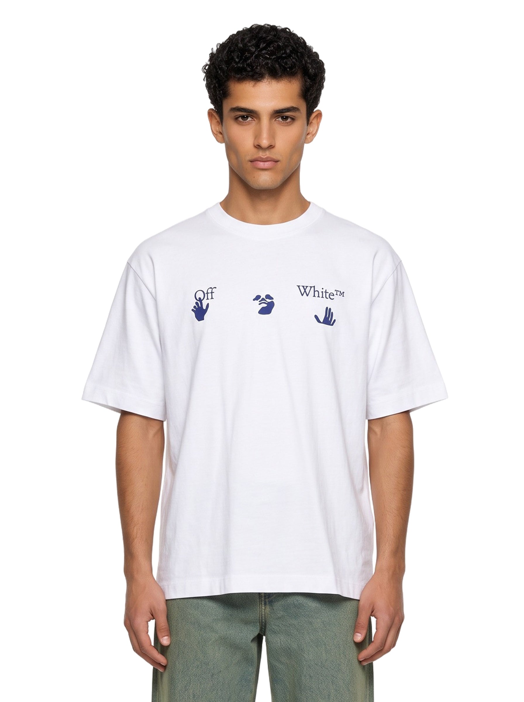 T-shirt Bacco Arrow Skate in bianco 