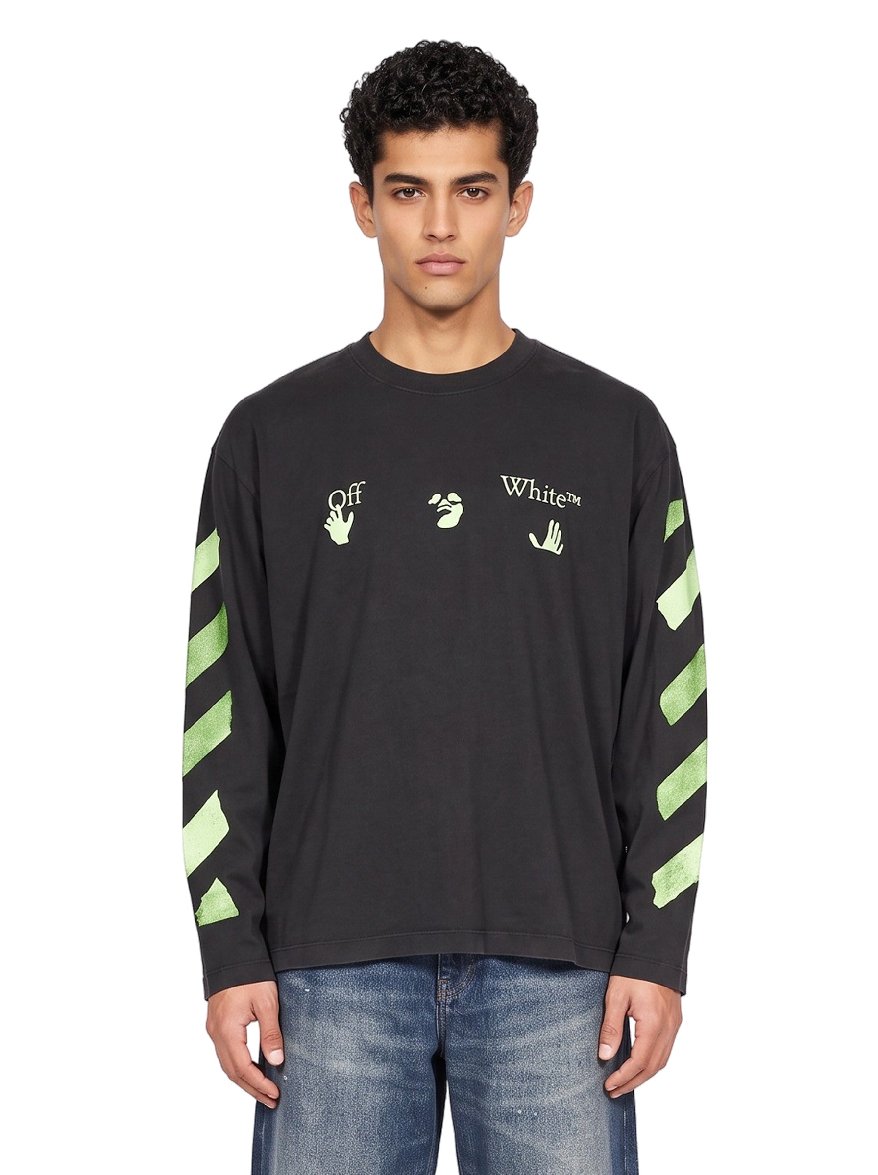 T-shirt Bacco Arrow Skate in nero 