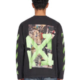 T-shirt Bacco Arrow Skate in nero 