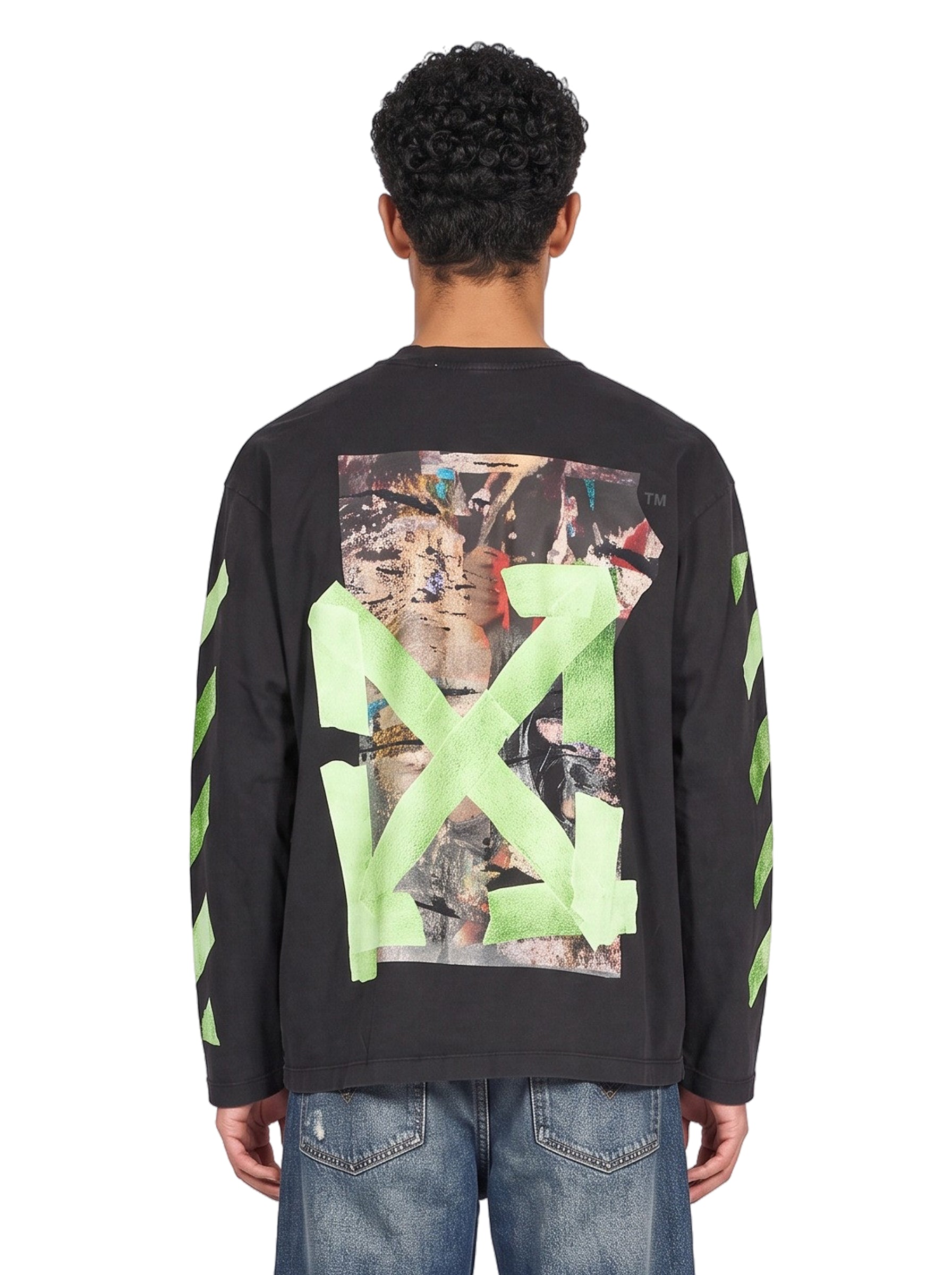 T-shirt Bacco Arrow Skate in nero 