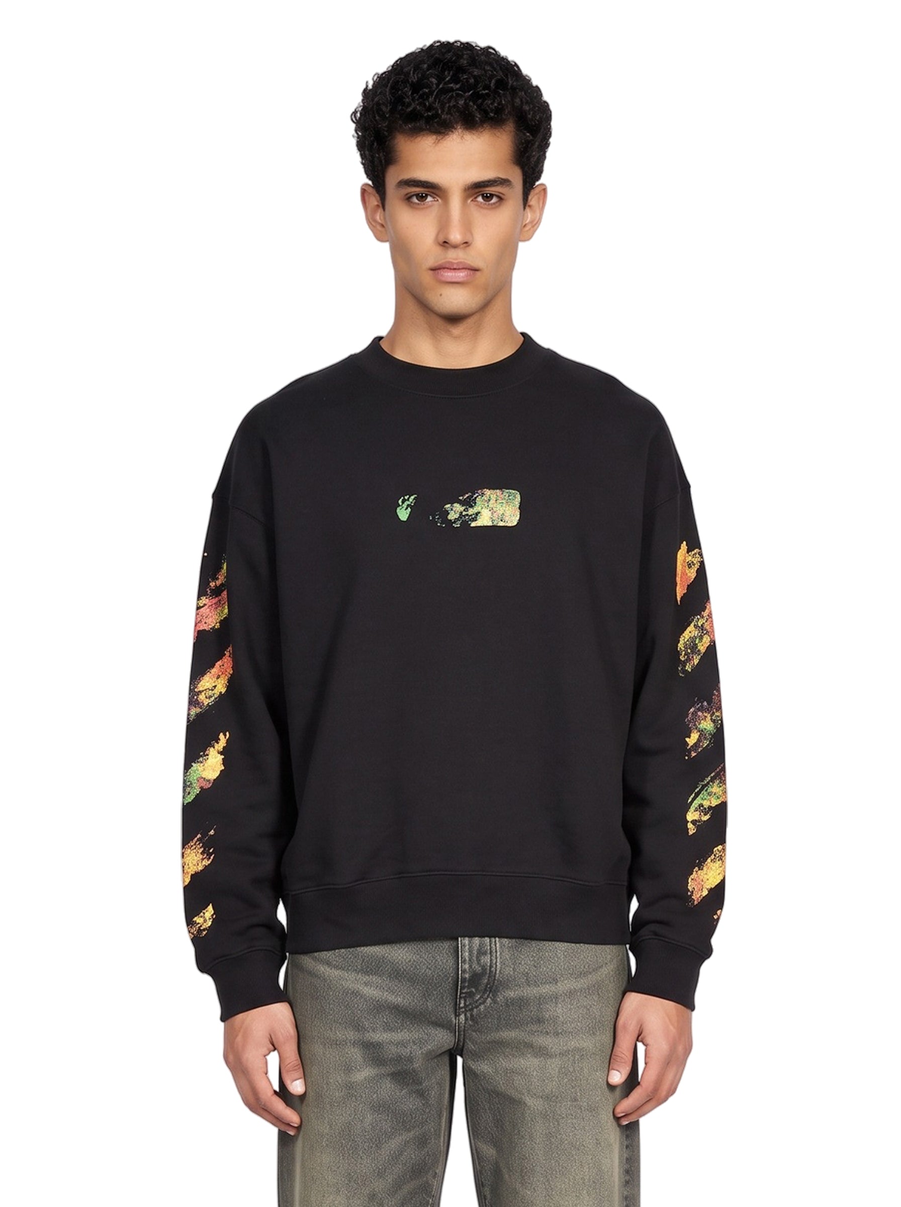 Felpa Spices Arrow Skate in nero 