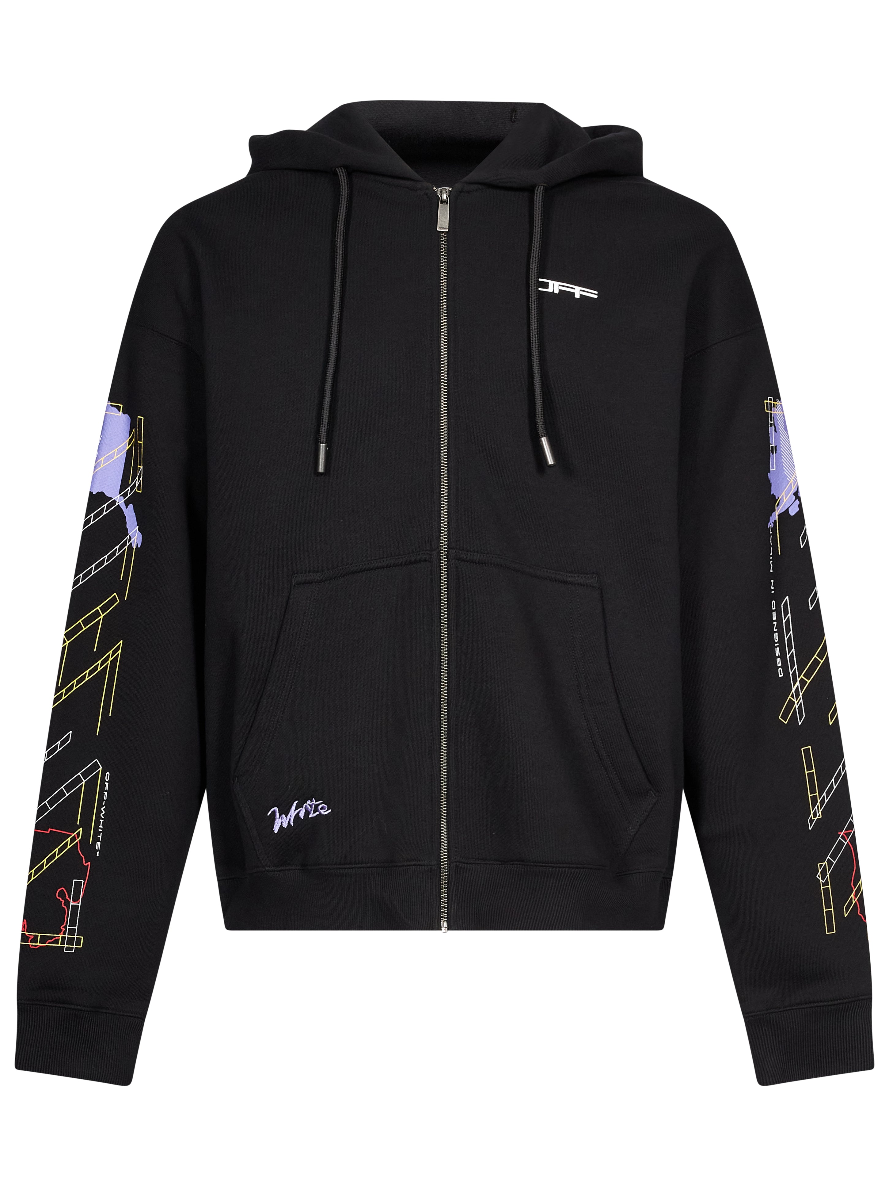 Felpa Archigeography Arrow Skate in nero 