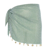 Pareo lumiere charm in verde acqua Oséree - donna 