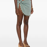 Pareo lumiere charm in verde acqua Oséree - donna 
