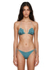 Lumiere Flower bikini in light blue
