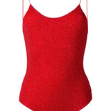 Costume intero Lumiere Maillot in rosso 