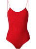 Lumiere Maillot One-Piece Swimsuit in Red