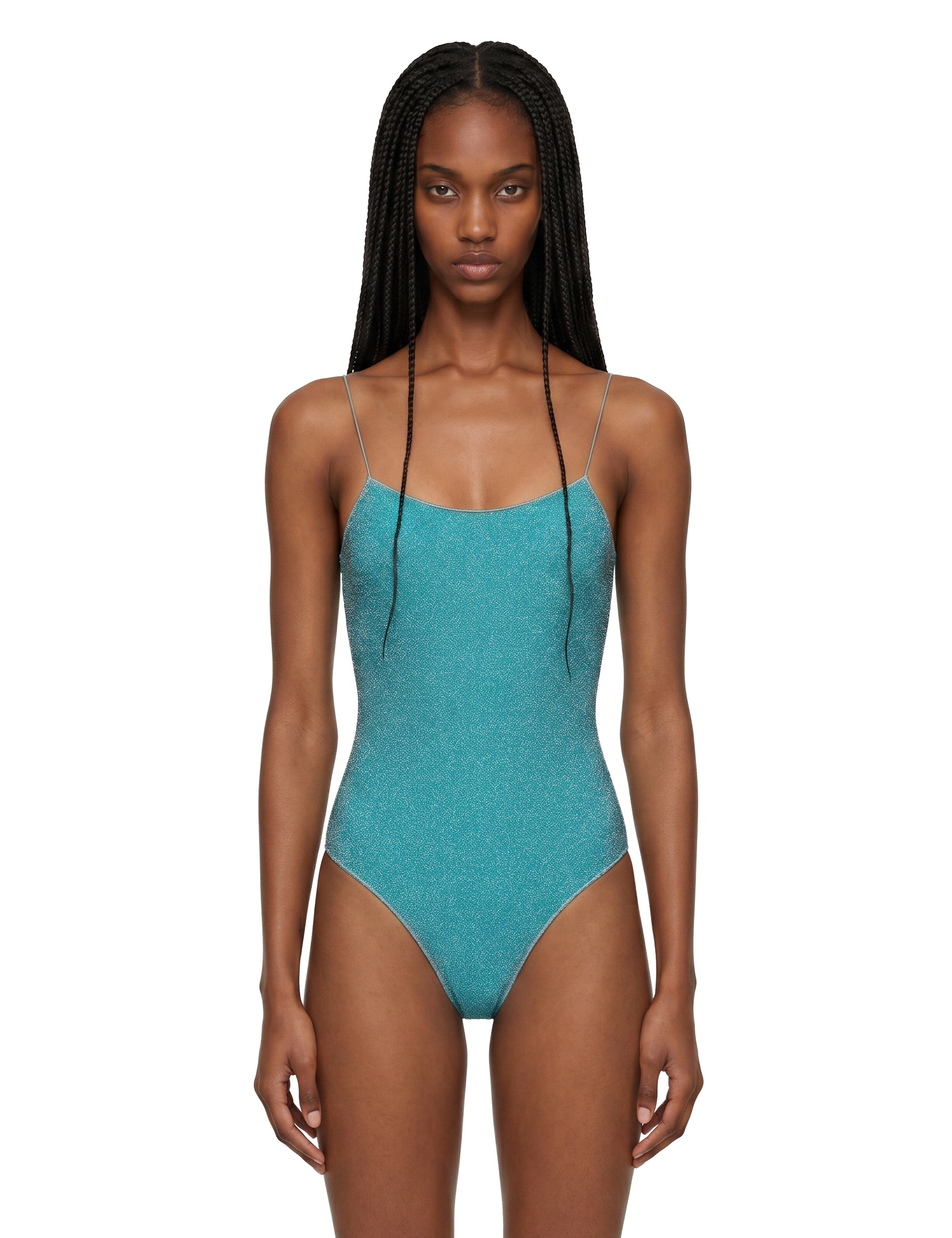 Costume intero Lumiere Maillot in turchese 