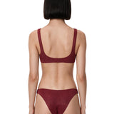 Bikini Lumiere sporty in rosso 