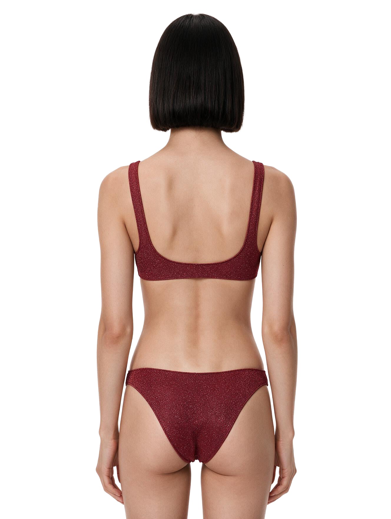 Bikini Lumiere sporty in rosso 
