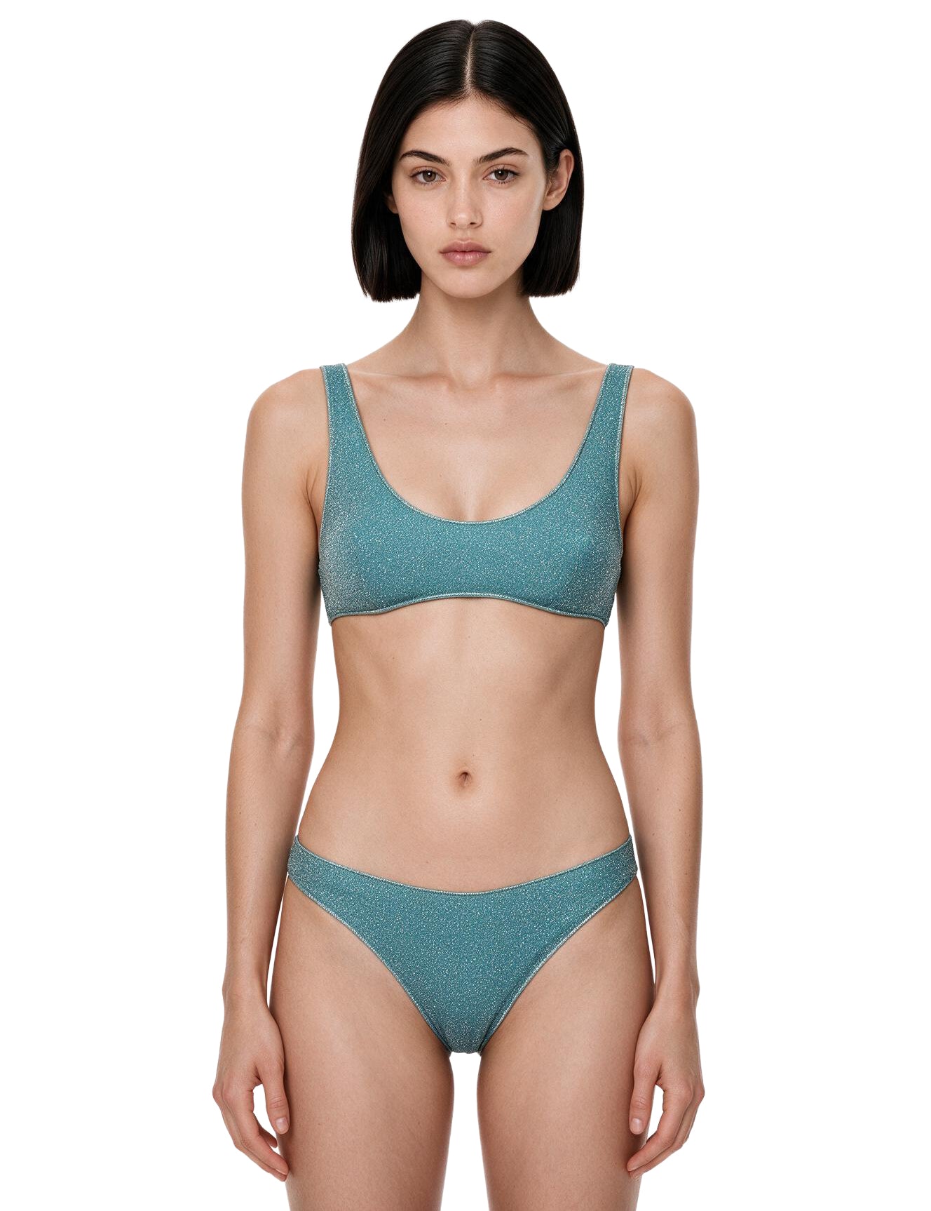 Bikini Lumiere sporty in blu 