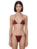Lumiere micro bikini in red