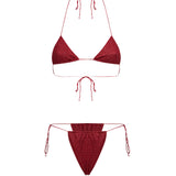 Bikini Lumiere micro in rosso 
