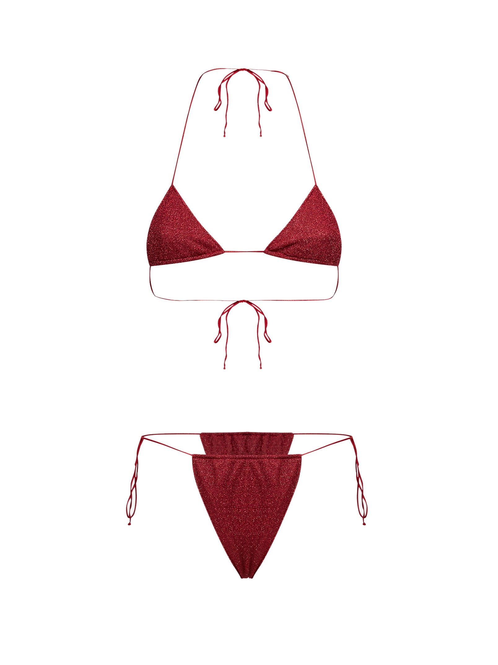 Bikini Lumiere micro in rosso 
