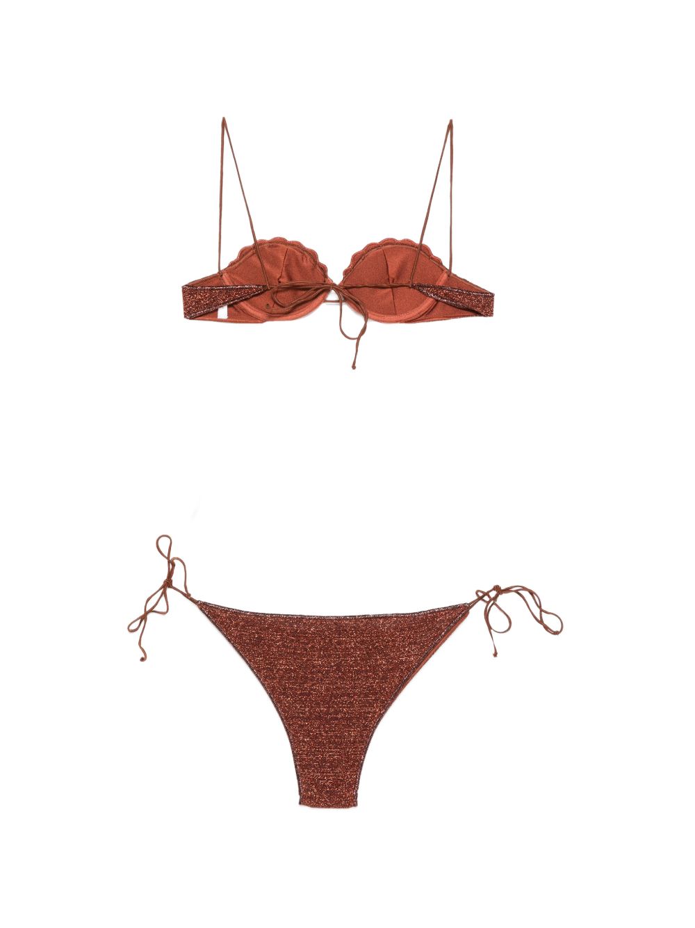 Bikini Lumière in marrone 