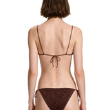 Bikini Lumière in marrone 