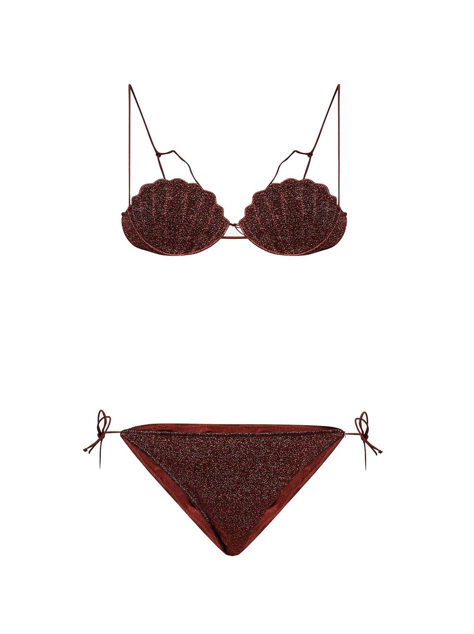 Bikini Lumière in marrone 