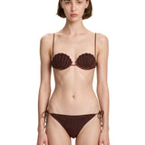 Bikini Lumière in marrone 