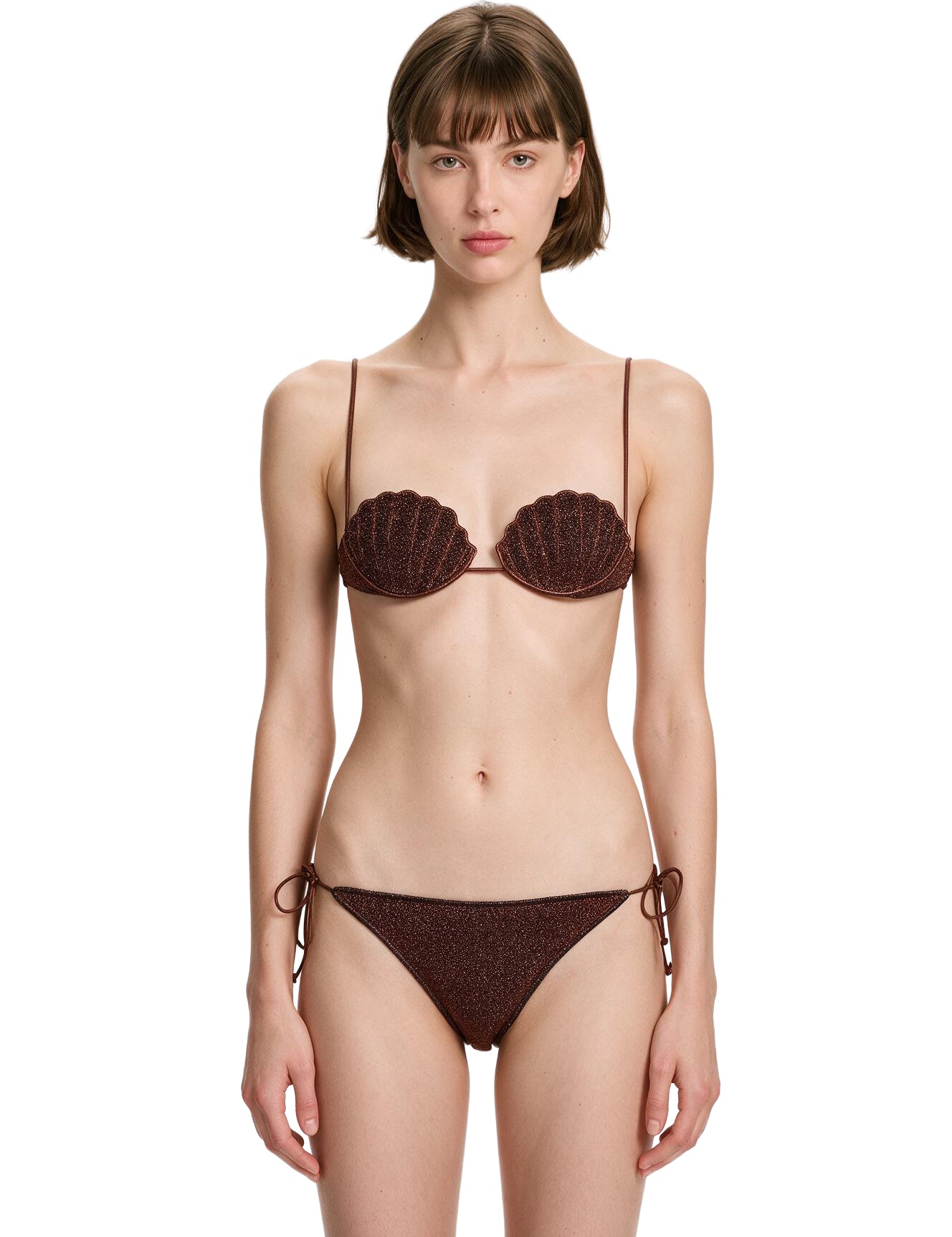 Bikini Lumière in marrone 