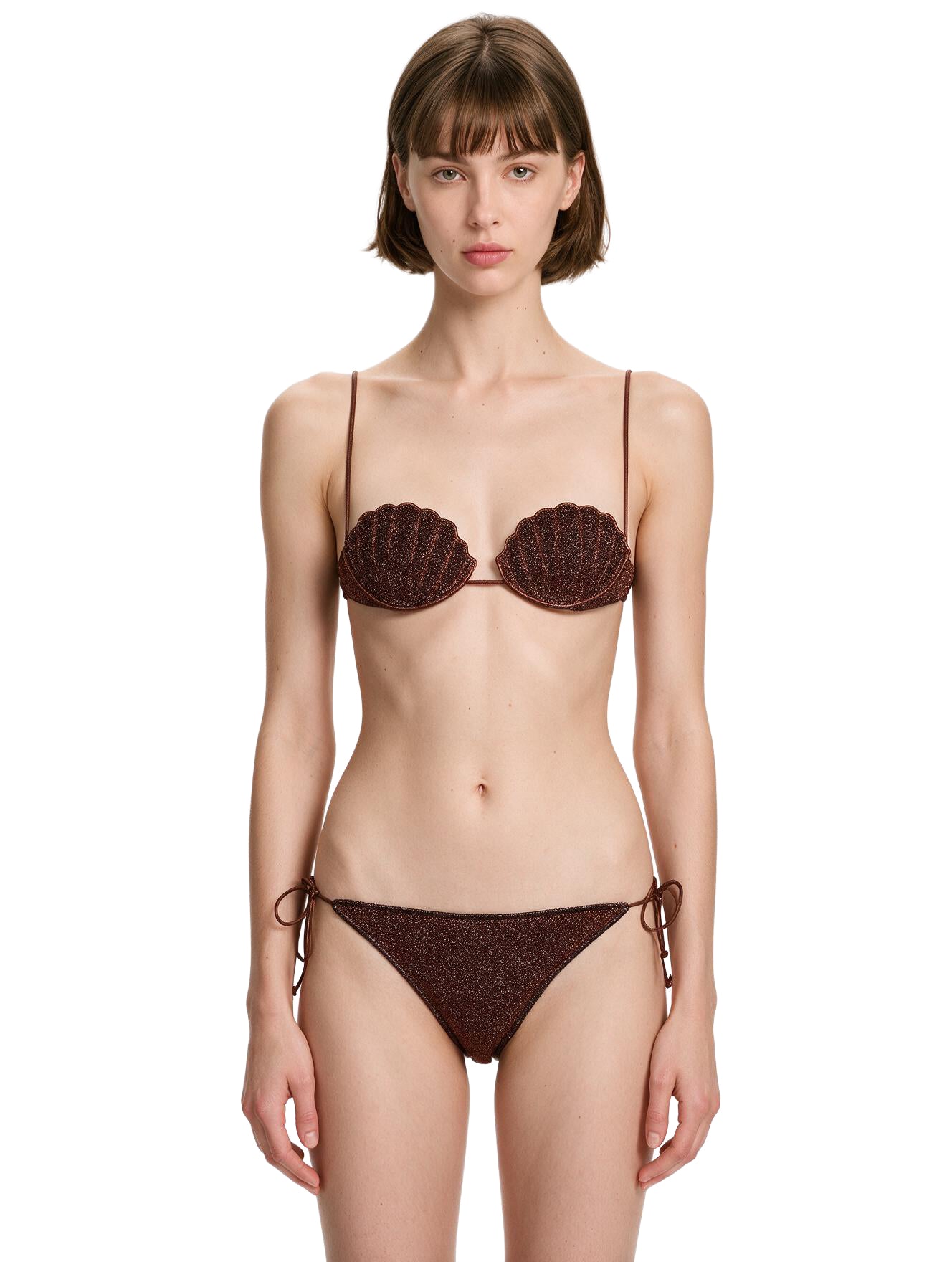 Bikini Lumière in marrone 