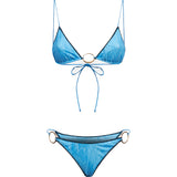 Bikini Lace o gem in blu 