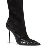 Stivaletti Lidia Queen of Hearts in nero 
