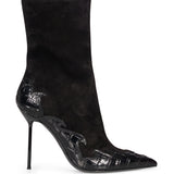 Stivaletti Lidia Queen of Hearts in nero 