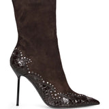 Stivaletti Lidia Queen of Hearts in marrone 