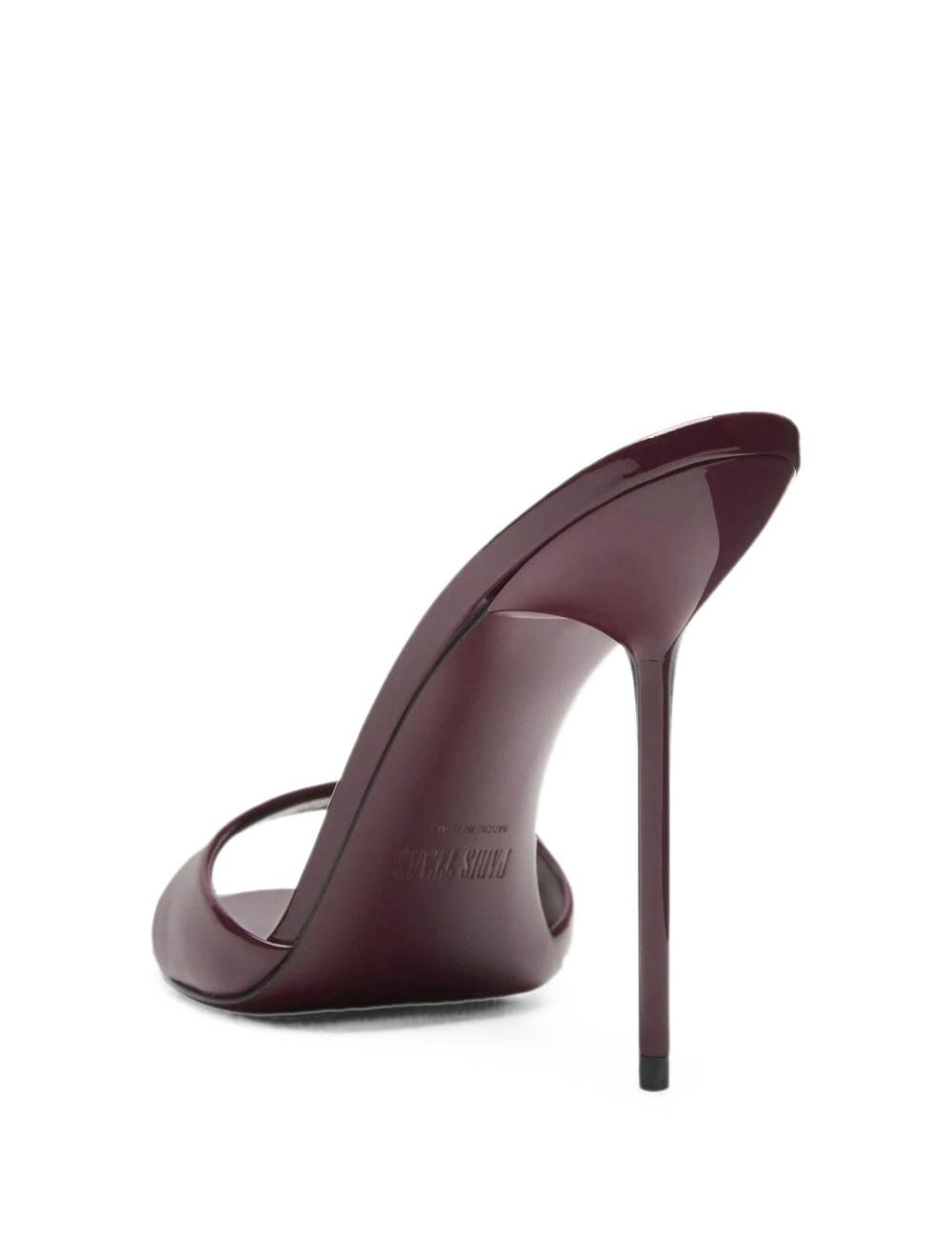 Mules Lidia in bordeaux amarena 