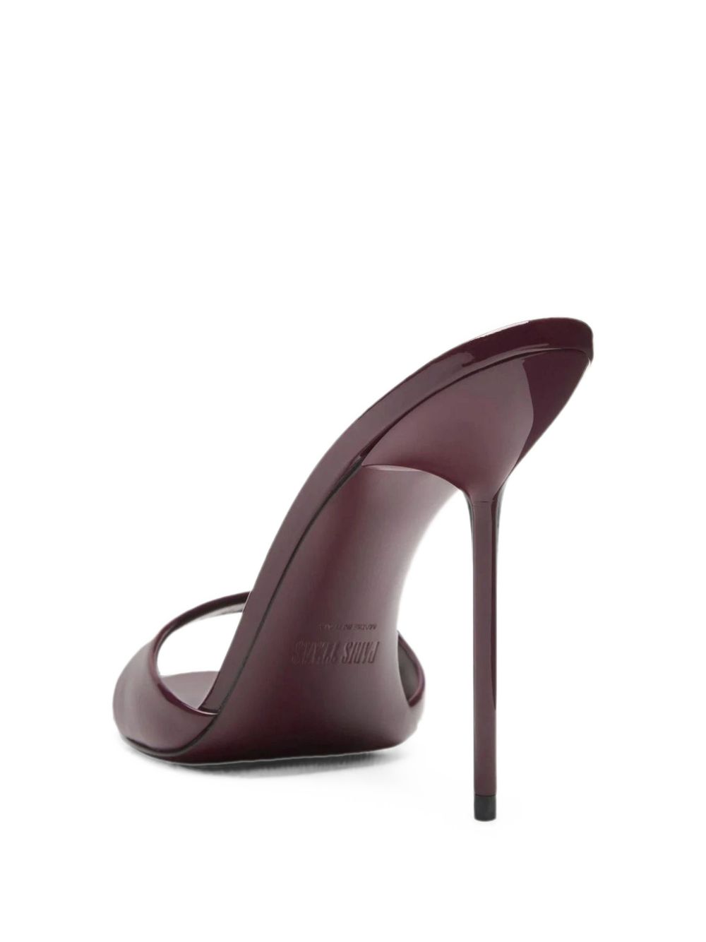 Mules Lidia in bordeaux amarena 