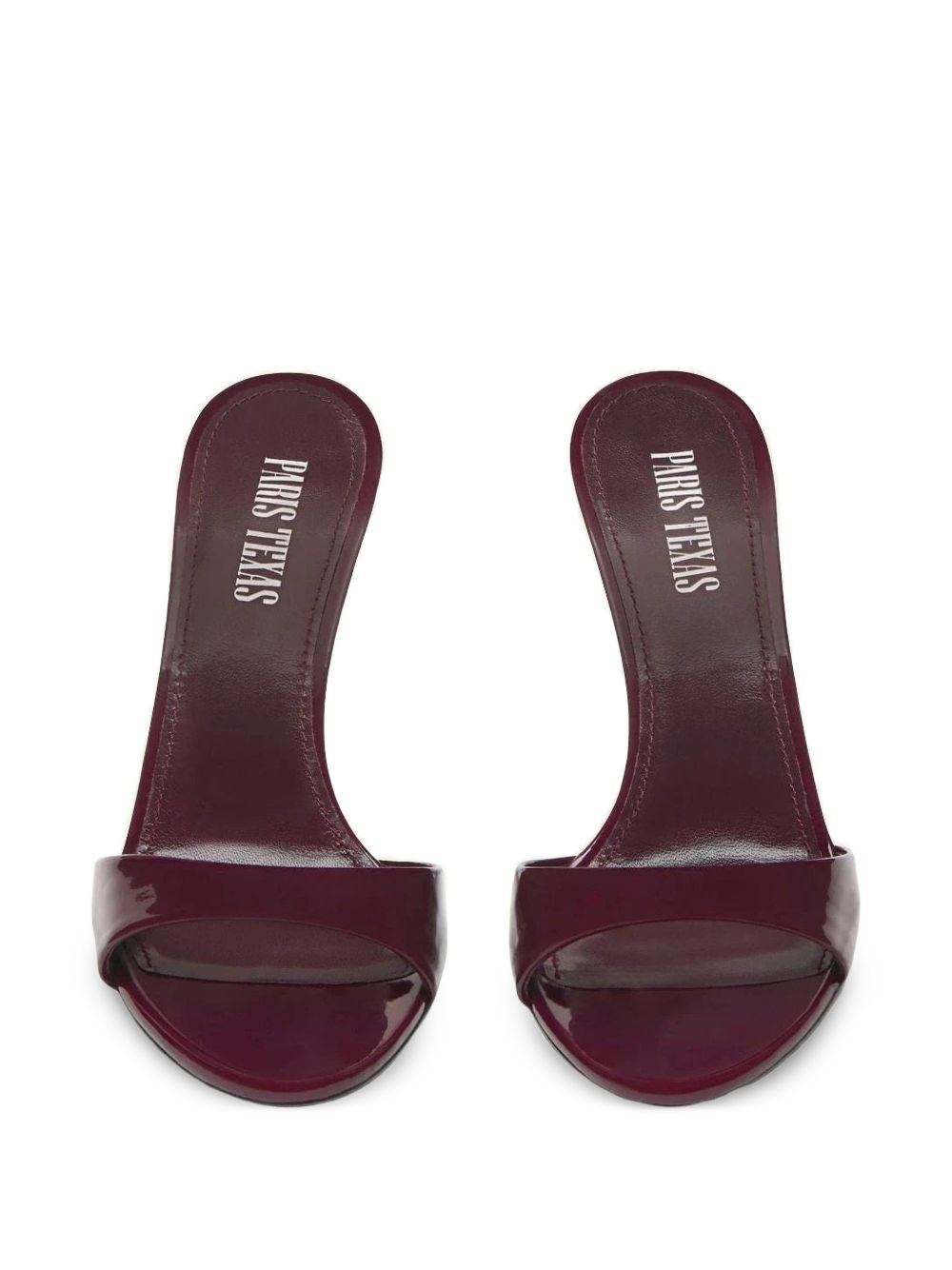 Mules Lidia in bordeaux amarena 