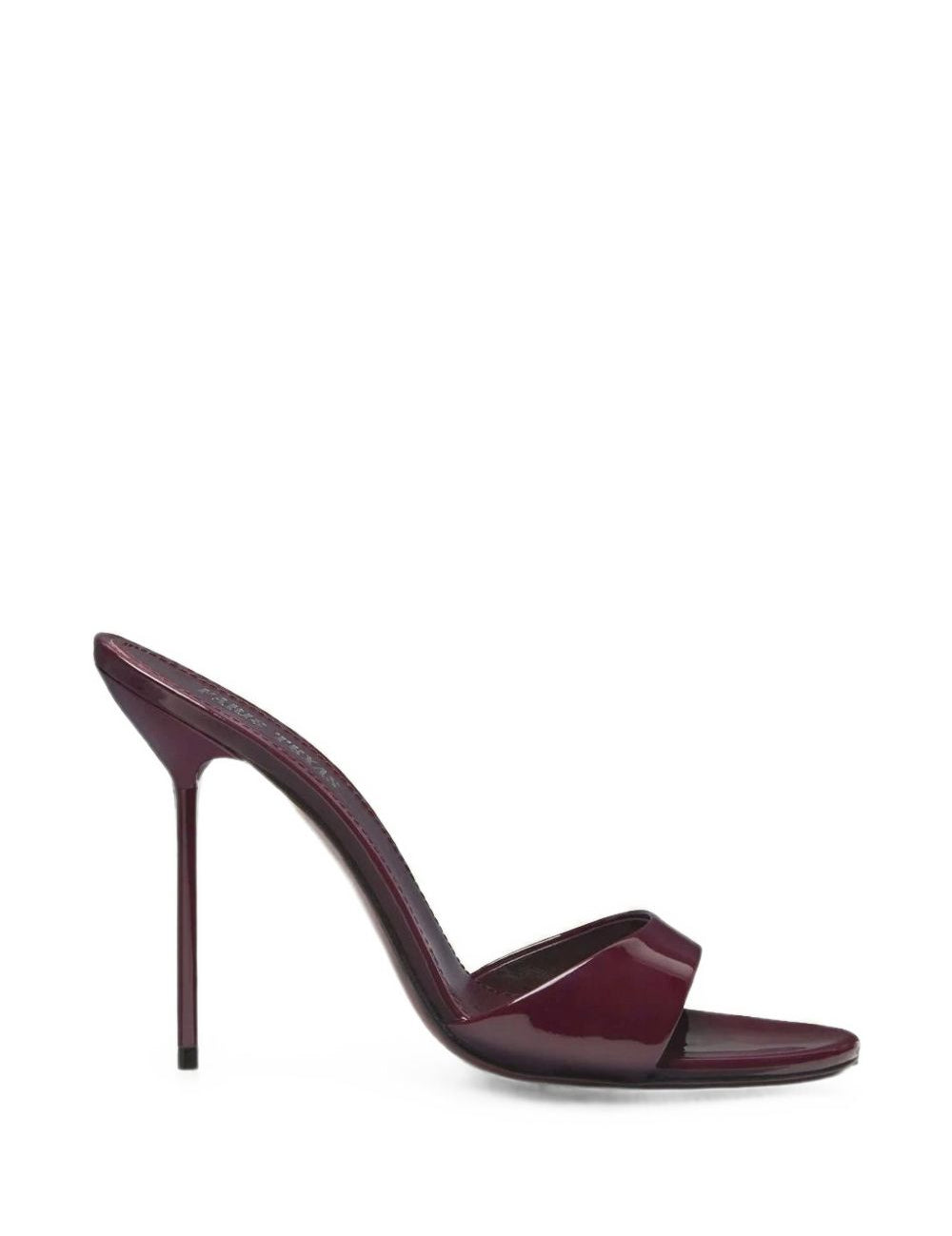 Mules Lidia in bordeaux amarena 