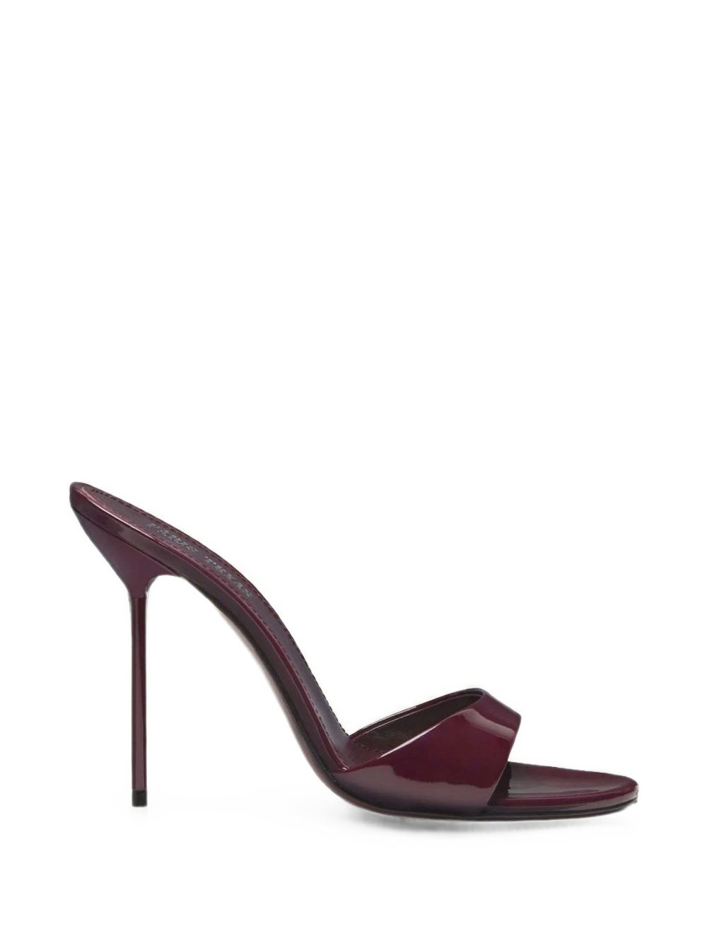 Mules Lidia in bordeaux amarena 