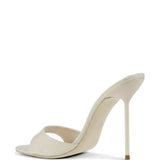 Mules Lidia in avorio 