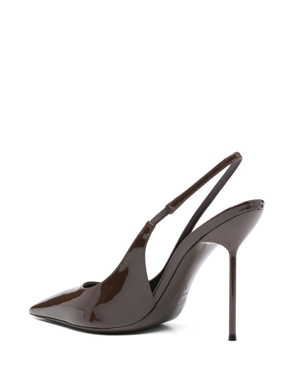 Decollete Lidia con cinturino in marrone 