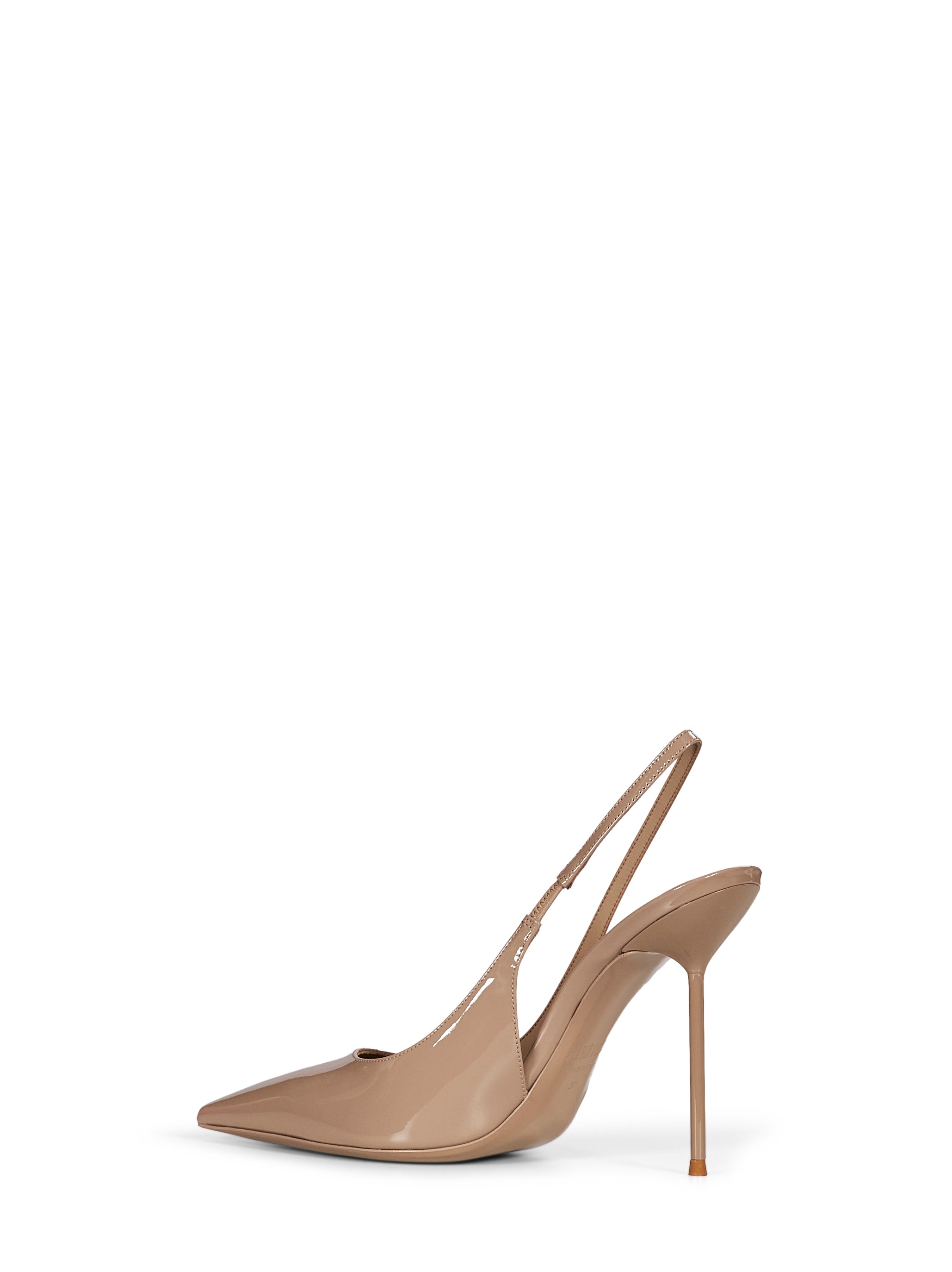 Decollete Lidia con cinturino in beige 