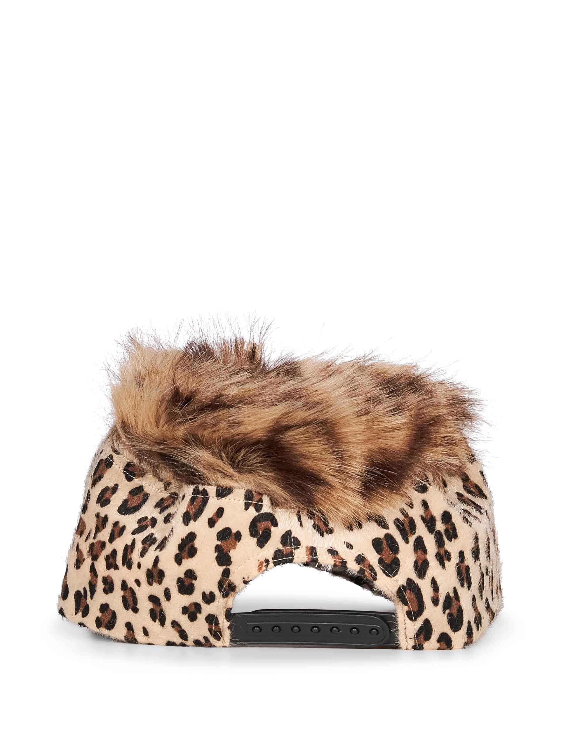 Cappello Moicano Pillbox in beige 
