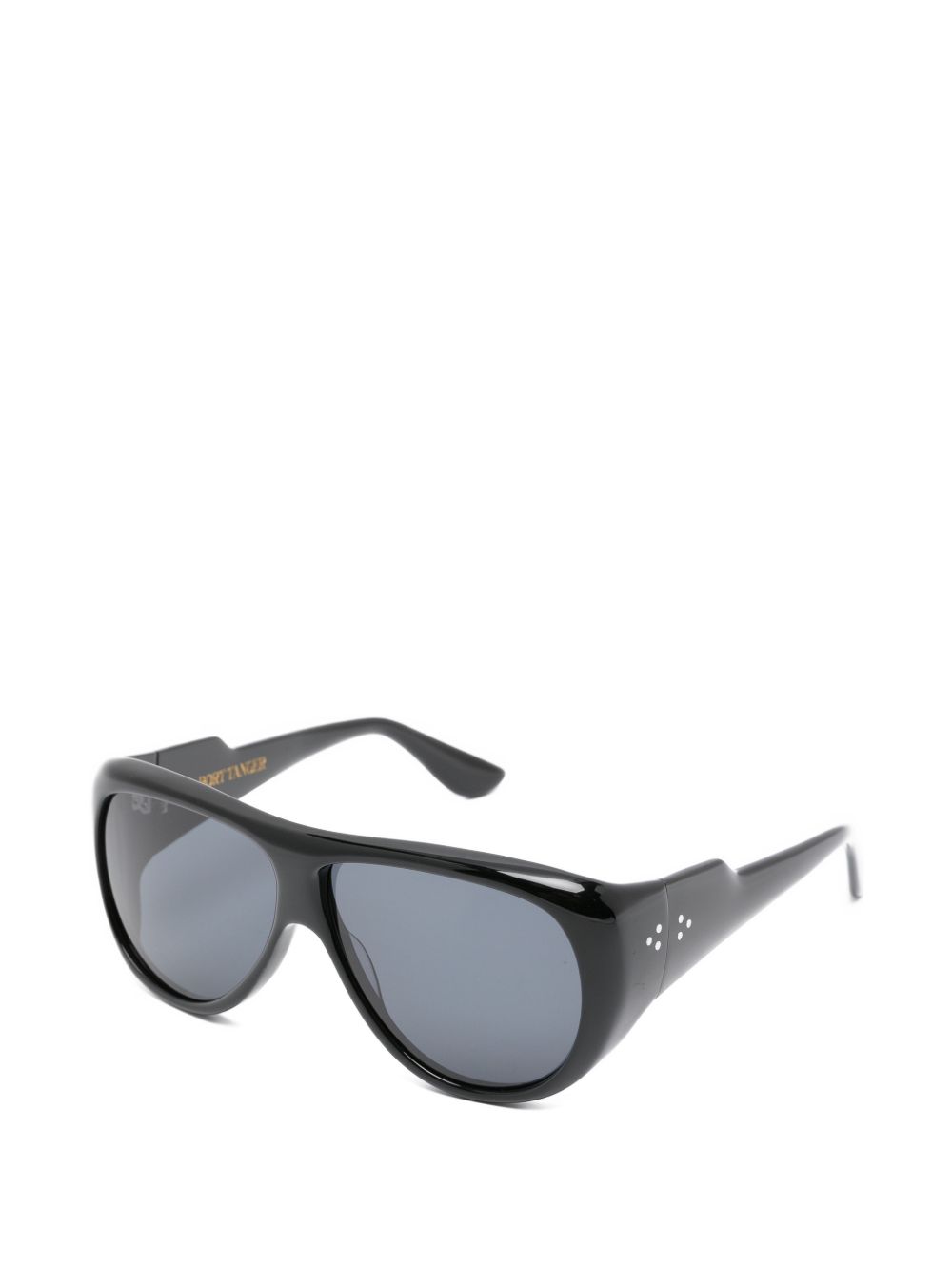 Occhiali da sole con montatura ovale in nero Port tanger - unisex 